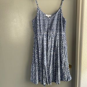 Floral summer spaghetti strap sundress